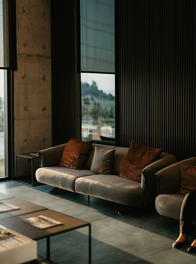 Interior modern Hochhaus Wonzimmer