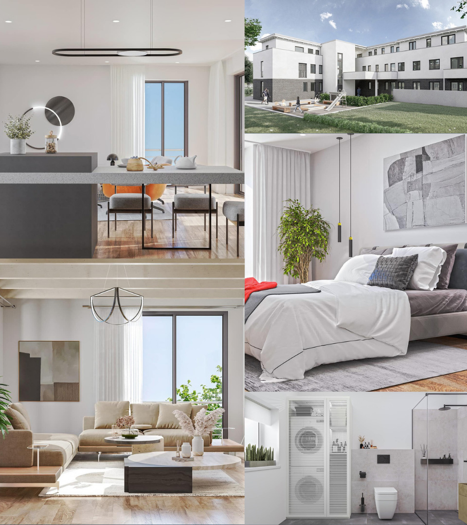 Urban Living in Neuss Nord Collage Projekt